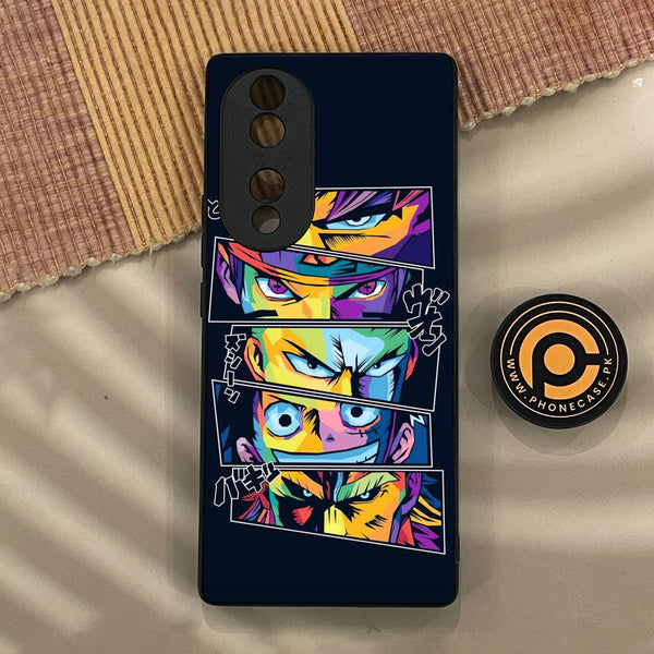 Huawei Honor 70 - Anime 2.0 Design 8 - Premium Metal Printed Soft Bumper Shock Proof Case