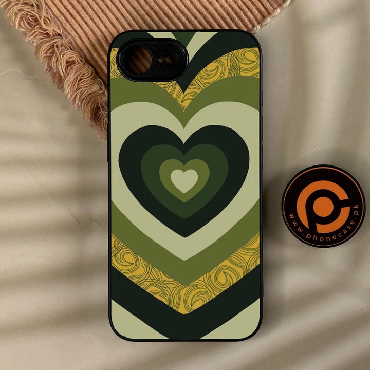 iPhone 17e - Heart 2.0 Design 1 - Premium Metal Printed Soft Bumper Shock Proof Case