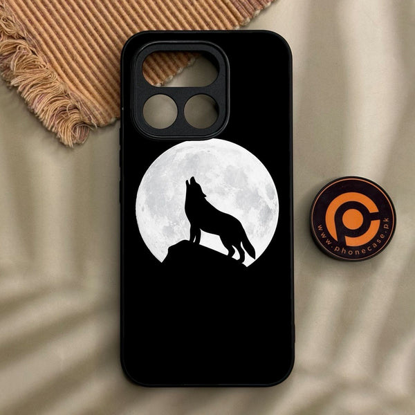 Realme  16 Pro - Wolf Design 3 - Premium Metal Printed Soft Bumper Shock Proof Case