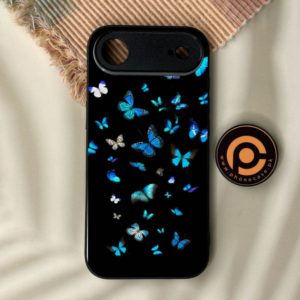 iPhone Air - Butterflies Design 4 - Premium Metal Printed Soft Bumper Shock Proof Case