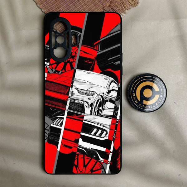 Redmi K40 Gaming - Racing Series 2.0 Design 6 - Premium Metal Printed Soft Bumper Shock Proof Case