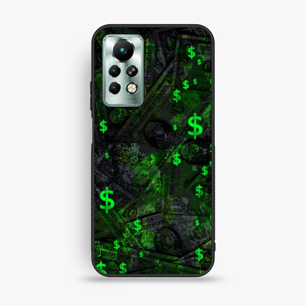 Infinix Note 11 Pro - Dollar Design 5 - Premium Metal Printed Soft Bumper Shock Proof Case