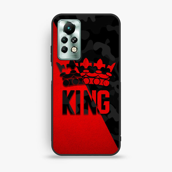 Infinix Note 11 Pro - King Design 6 - Premium Metal Printed Soft Bumper Shock Proof Case