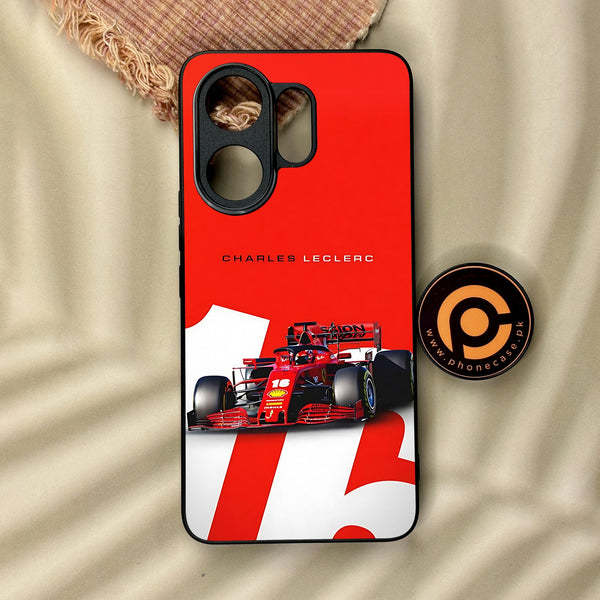 Vivo V60 - Formula 1 Design 10 - Premium Metal Printed Soft Bumper Shock Proof Case