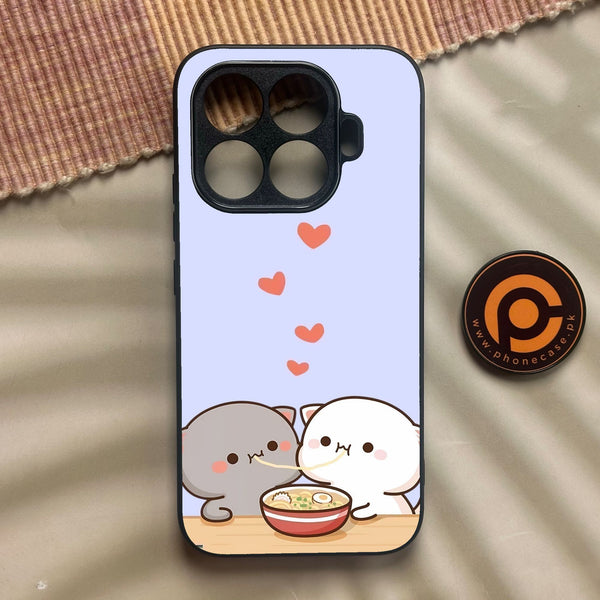 Xiaomi 17T Pro - Cute Bubu Dudu Design 10 - Premium Metal Printed Soft Bumper Shock Proof Case