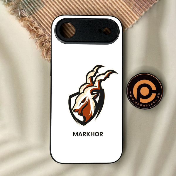 iPhone Air - Markhor Design 5 - Premium Metal Printed Soft Bumper Shock Proof Case