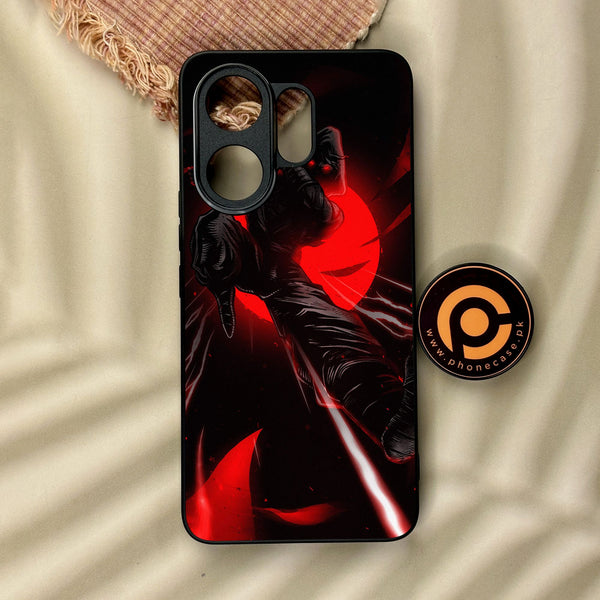 Vivo V60 - Ninja Design 9 - Premium Metal Printed Soft Bumper Shock Proof Case