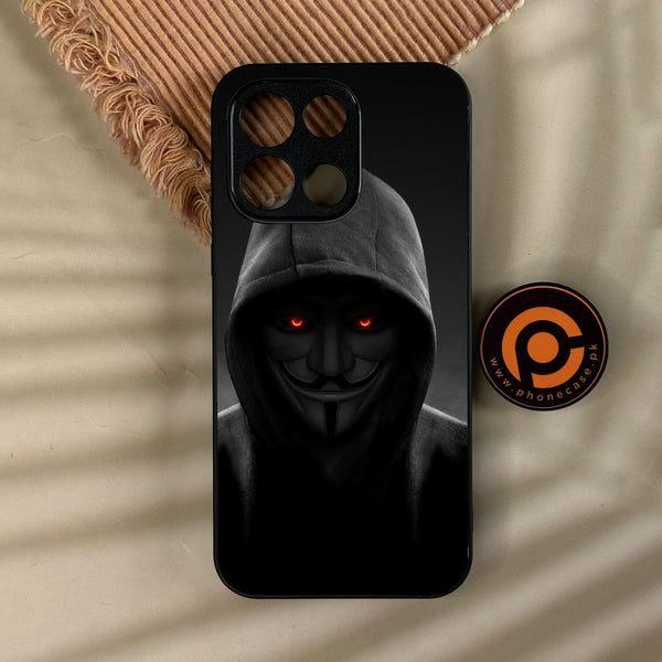 OnePlus Turbo 6 - Anonymous 2.0 Design 4 - Premium Metal Printed Soft Bumper Shock Proof Case