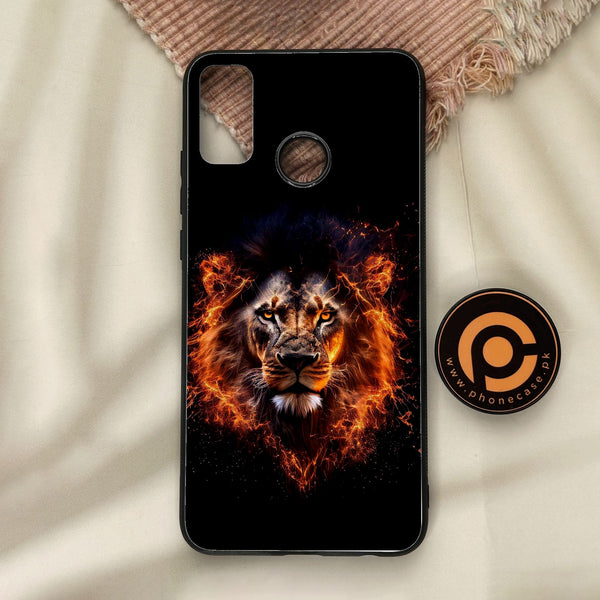 Honor 9X Lite - Tiger 2.0 Design 7 - Premium Metal Printed Soft Bumper Shock Proof Case