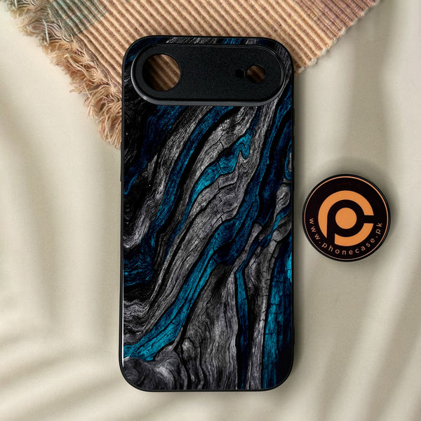 iPhone Air - Liquid Marble Design 8 - Premium Metal Printed Soft Bumper Shock Proof Case