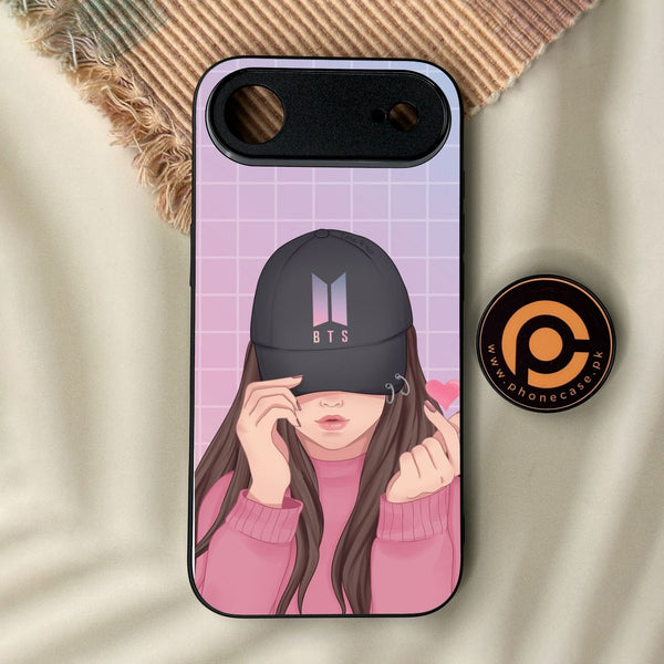 iPhone Air - Anime Girls Design 3 - Premium Metal Printed Soft Bumper Shock Proof Case