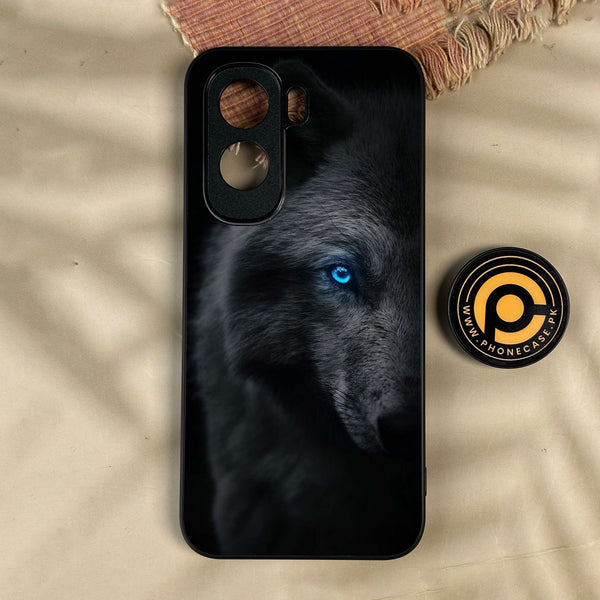 iQoo Z11 - Wolf Design 9 - Premium Metal Printed Soft Bumper Shock Proof Case