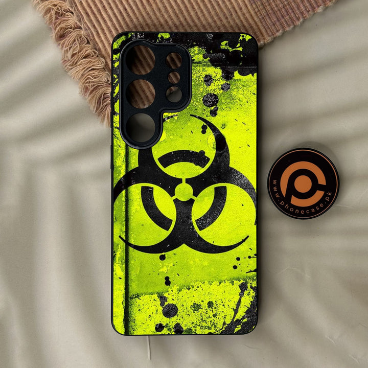 Samsung Galaxy S26 Ultra - Biohazard Design 9 - Premium Metal Printed Soft Bumper Shock Proof Case