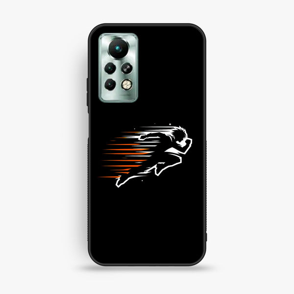 Infinix Note 11 Pro - Minimalistic Design 9 - Premium Metal Printed Soft Bumper Shock Proof Case