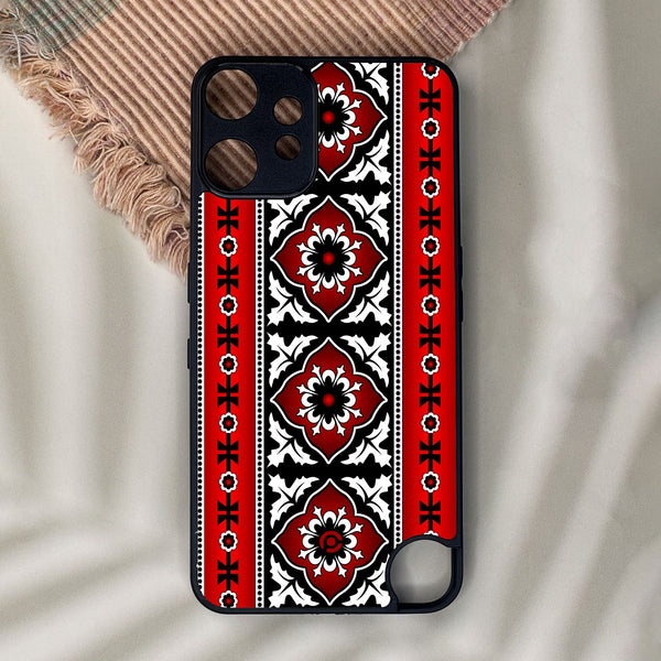 Nothing CMF Phone 2 Pro - Ajrak 1 - Premium Metal Printed Soft Bumper Shock Proof Case