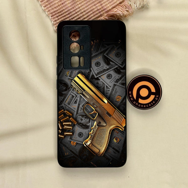 Xiaomi Redmi K60 Pro - Dollar Design 7 - Premium Metal Printed Soft Bumper Shock Proof Case