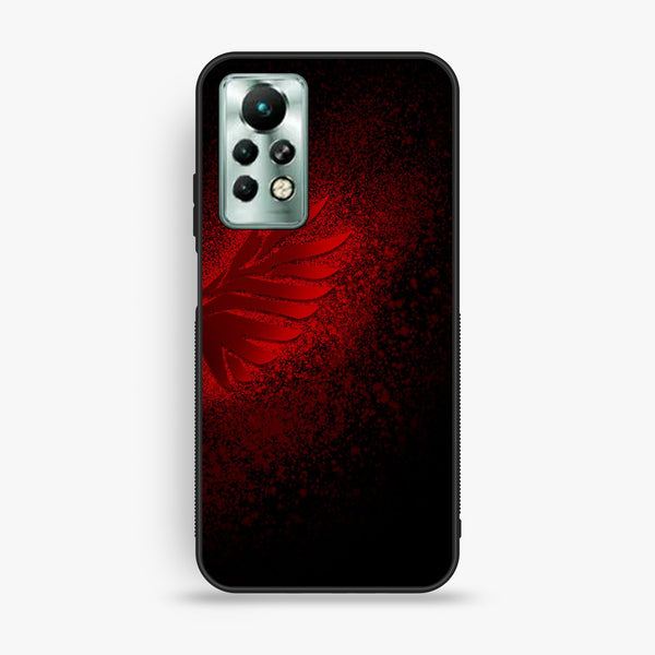 Infinix Note 11 Pro - Angel 2.0 Design 2 - Premium Metal Printed Soft Bumper Shock Proof Case