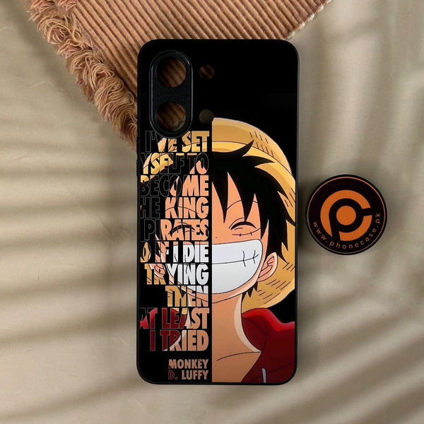 Vivo Y05 - Anime - Premium Metal Printed Soft Bumper Shock Proof Case