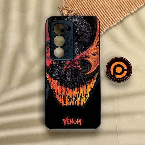 Xiaomi Redmi 15 - Venom Case - Premium Metal Printed Soft Bumper Shock Proof Case