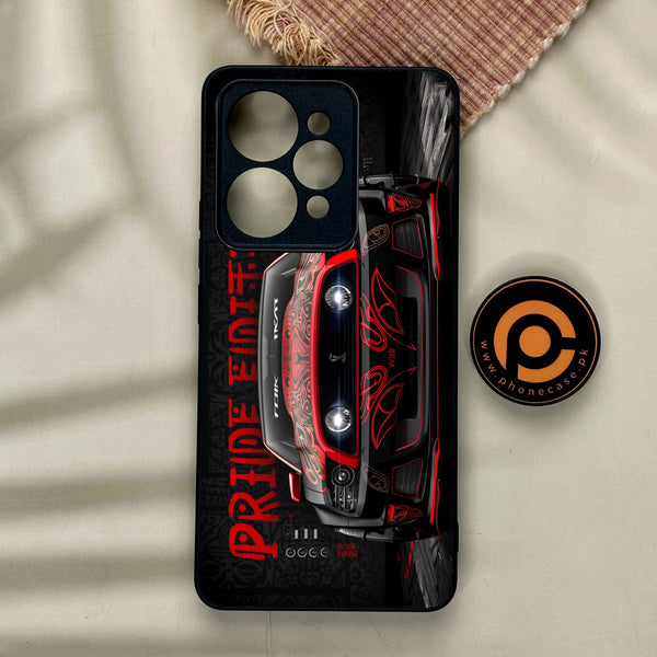 Realme 15 Pro - Cobra X Racing Car - Premium Metal Printed Soft Bumper Shock Proof Case