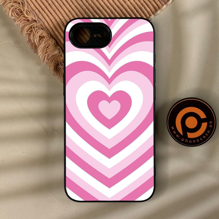 iPhone 17e - Heartbeat Design 3 - Premium Metal Printed Soft Bumper Shock Proof Case