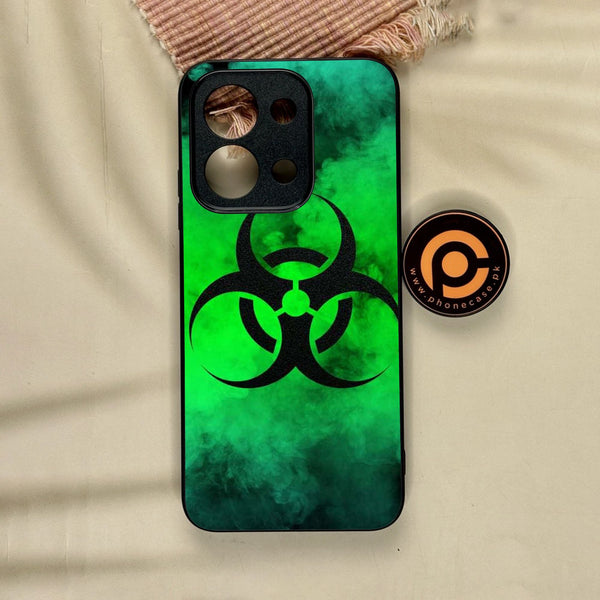 Xiaomi Redmi 15C - Biohazard Design 7 - Premium Metal Printed Soft Bumper Shock Proof Case