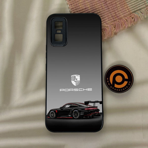 Infinix GT 30 Pro - Shadow Racer - Premium Metal Printed Soft Bumper Shock Proof Case