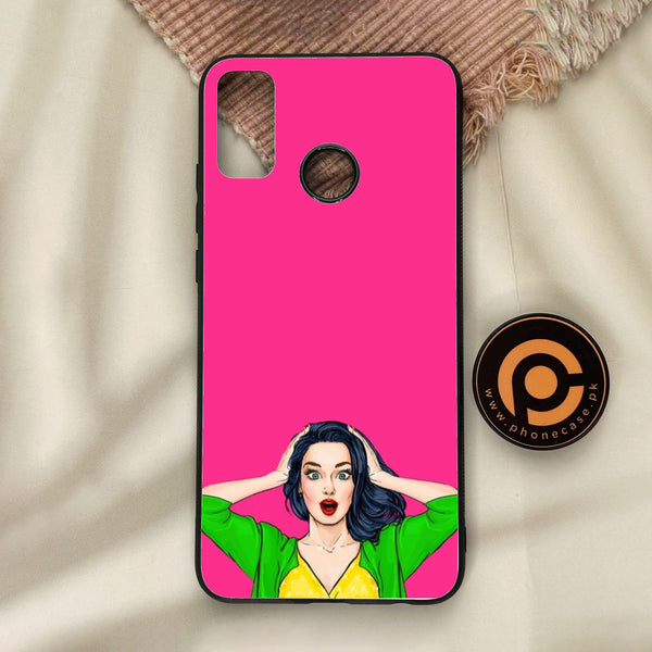 Honor 9X Lite - Anime Girls Design 10 - Premium Metal Printed Soft Bumper Shock Proof Case