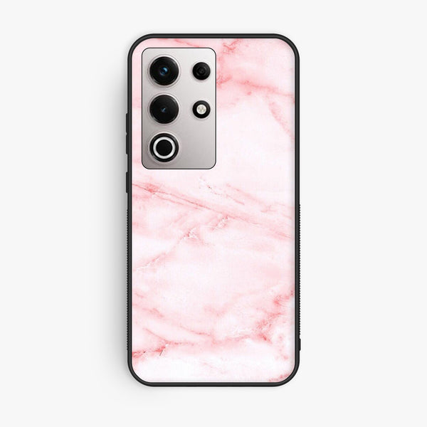 Itel S25 Ultra - Pink Design 2 - Premium Metal Printed Soft Bumper Shock Proof Case