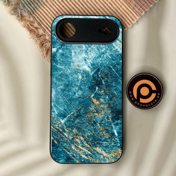 iPhone Air - Blue 2.0 Design 10 - Premium Metal Printed Soft Bumper Shock Proof Case