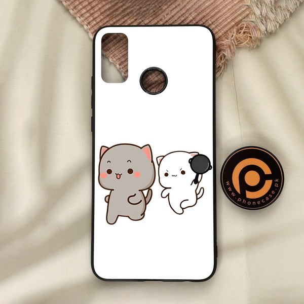 Honor 9X Lite - Cute Bubu Dudu Design 8 - Premium Metal Printed Soft Bumper Shock Proof Case