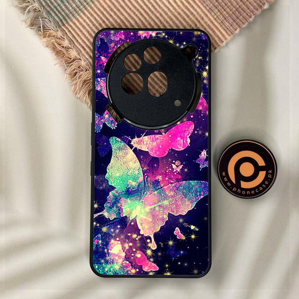 Nothing Phone 3a Pro - Butterflies Design 9 - Premium Metal Printed Soft Bumper Shock Proof Case