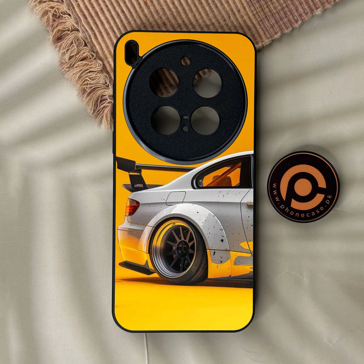 Vivo X300 Pro - M3 Gt2 Racing Car - Premium Metal Printed Soft Bumper Shock Proof Case