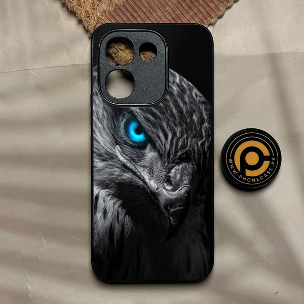 Vivo V80 Lite 5g - Black Art Design 2 - Premium Metal Printed Soft Bumper Shock Proof Case