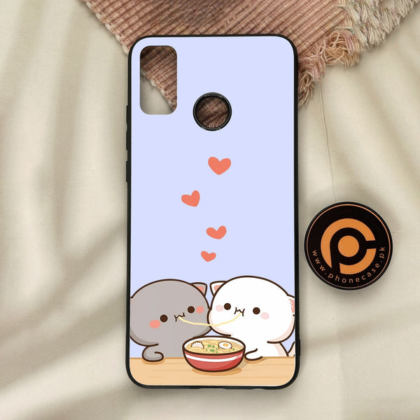 Honor 9X Lite - Cute Bubu Dudu Design 10 - Premium Metal Printed Soft Bumper Shock Proof Case