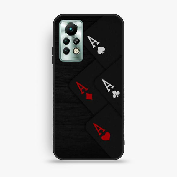 Infinix Note 11 Pro - Black Art Design 5 - Premium Metal Printed Soft Bumper Shock Proof Case