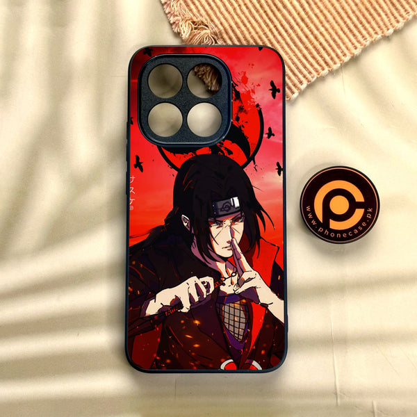 Xiaomi 15T - Uchiha Itachi - Premium Metal Printed Soft Bumper Shock Proof Case