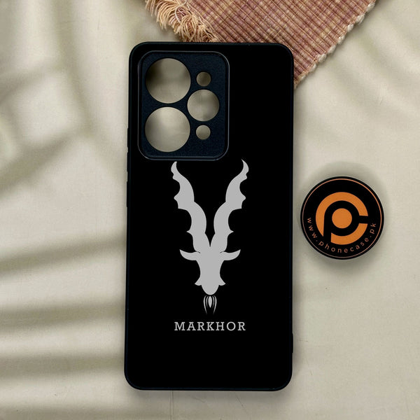 Realme 15 Pro - Markhor Design 9 - Premium Metal Printed Soft Bumper Shock Proof Case