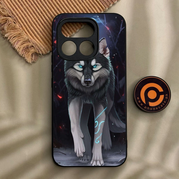 Realme  16 Pro - Wolf Design 8 - Premium Metal Printed Soft Bumper Shock Proof Case