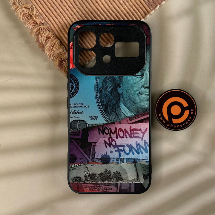 Infinix Note 60 - Dollar Design 8 - Premium Metal Printed Soft Bumper Shock Proof Case