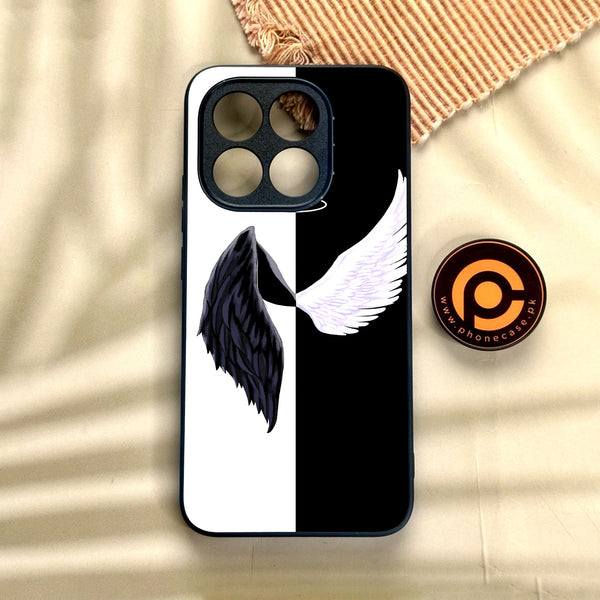 Xiaomi 15T - Angel 2.0 Design 5 - Premium Metal Printed Soft Bumper Shock Proof Case