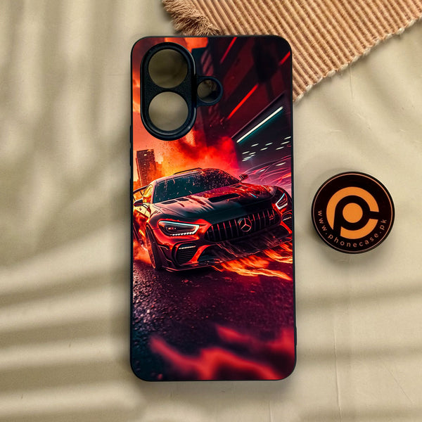 Vivo V60 Lite  - Racing Series 2.0 Design 8 - Premium Metal Printed Soft Bumper Shock Proof Case