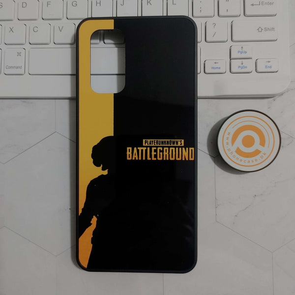 Vivo V19 - PUBG Design 1 - Premium Printed Glass soft Bumper shock Proof Case CS-24256