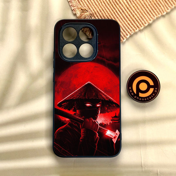 Xiaomi 15T - Ninja Design 2 - Premium Metal Printed Soft Bumper Shock Proof Case
