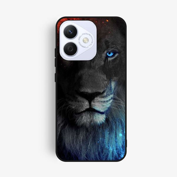 Honor X60i - Tiger Design 4 - Premium Metal Printed Soft Bumper Shock Proof Case