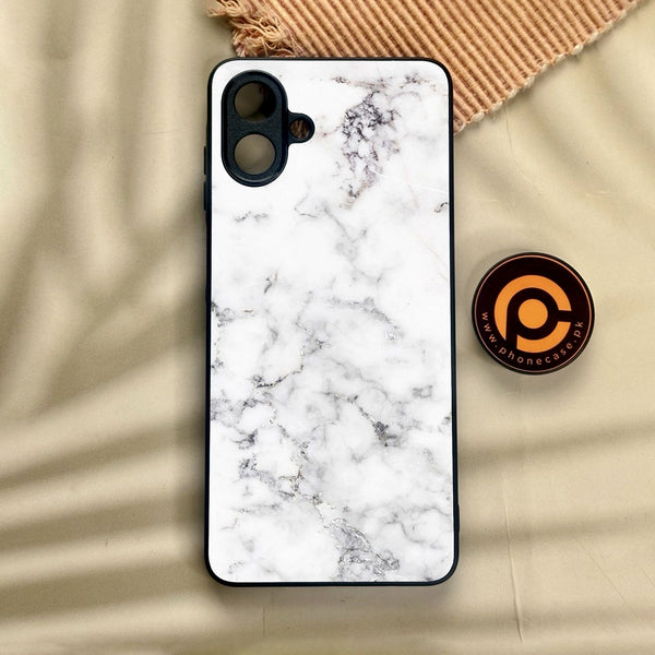 Samsung Galaxy A07 - White Design 10 - Premium Metal Printed Soft Bumper Shock Proof Case