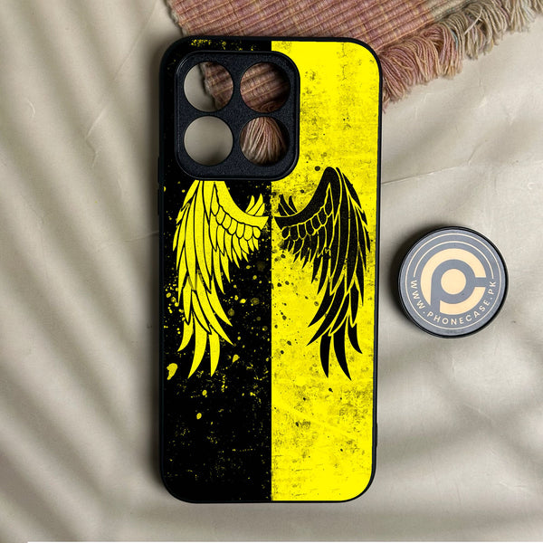 Honor X8b - Angel 2.0 Design 1 - Premium Metal Printed Soft Bumper Shock Proof Case