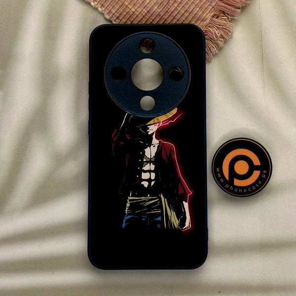 Honor x9d - Anime Series Design 5 - Premium Metal Printed Soft Bumper Shock Proof Case