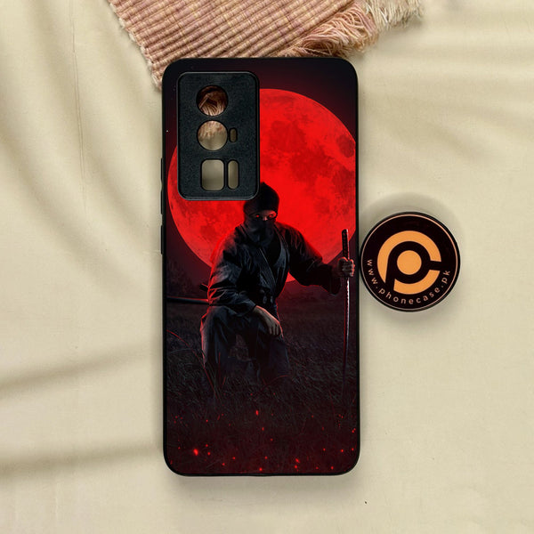 Xiaomi Redmi K60 Pro - Ninja Design 10 - Premium Metal Printed Soft Bumper Shock Proof Case