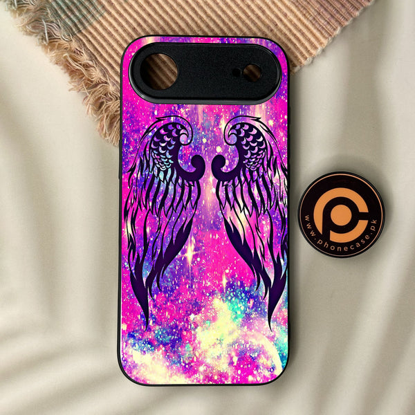 iPhone Air - Angel Wings Design 9 - Premium Metal Printed Soft Bumper Shock Proof Case